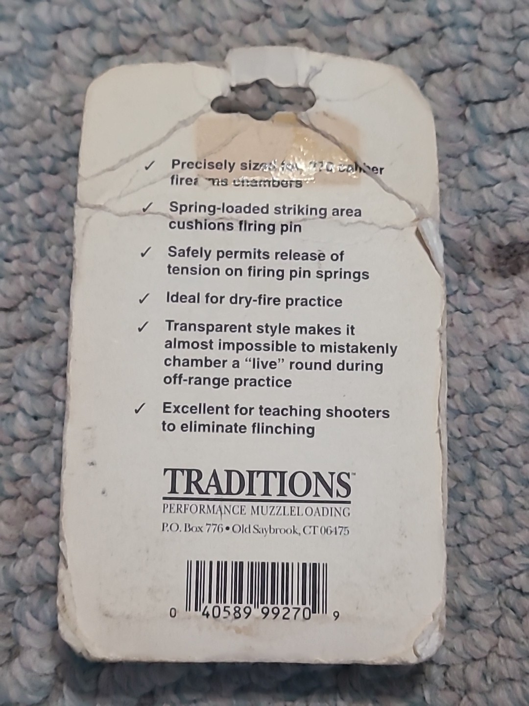 Traditions 270 Win Precision Snap Caps (2 Pack)