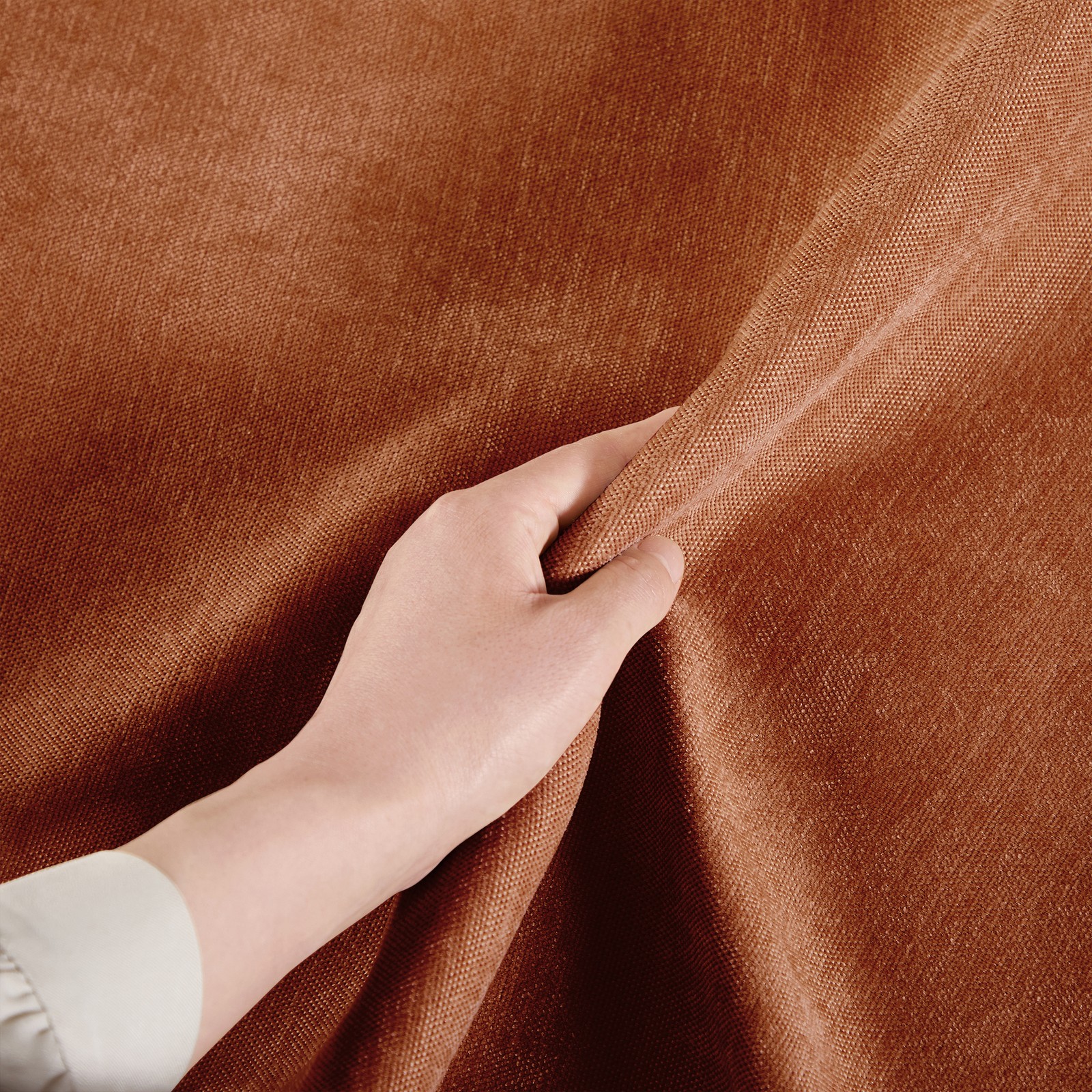 Sofa LSF Velvet-Orange