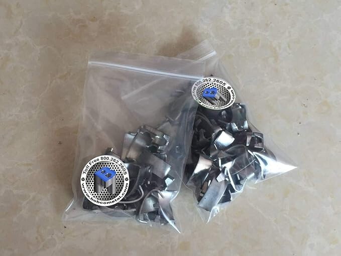 Razor Wire Clips for Installation | 25 Pieces