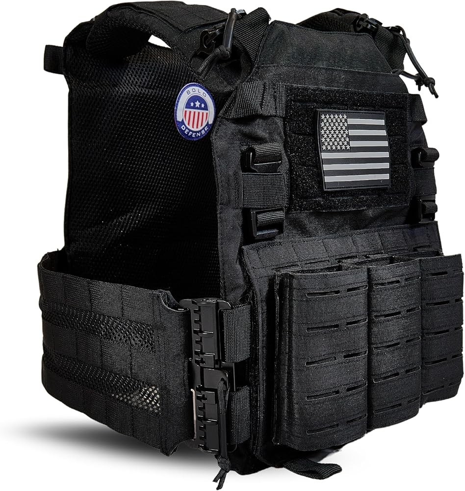 New Bolo Defense V1 Plate Carrier, Black