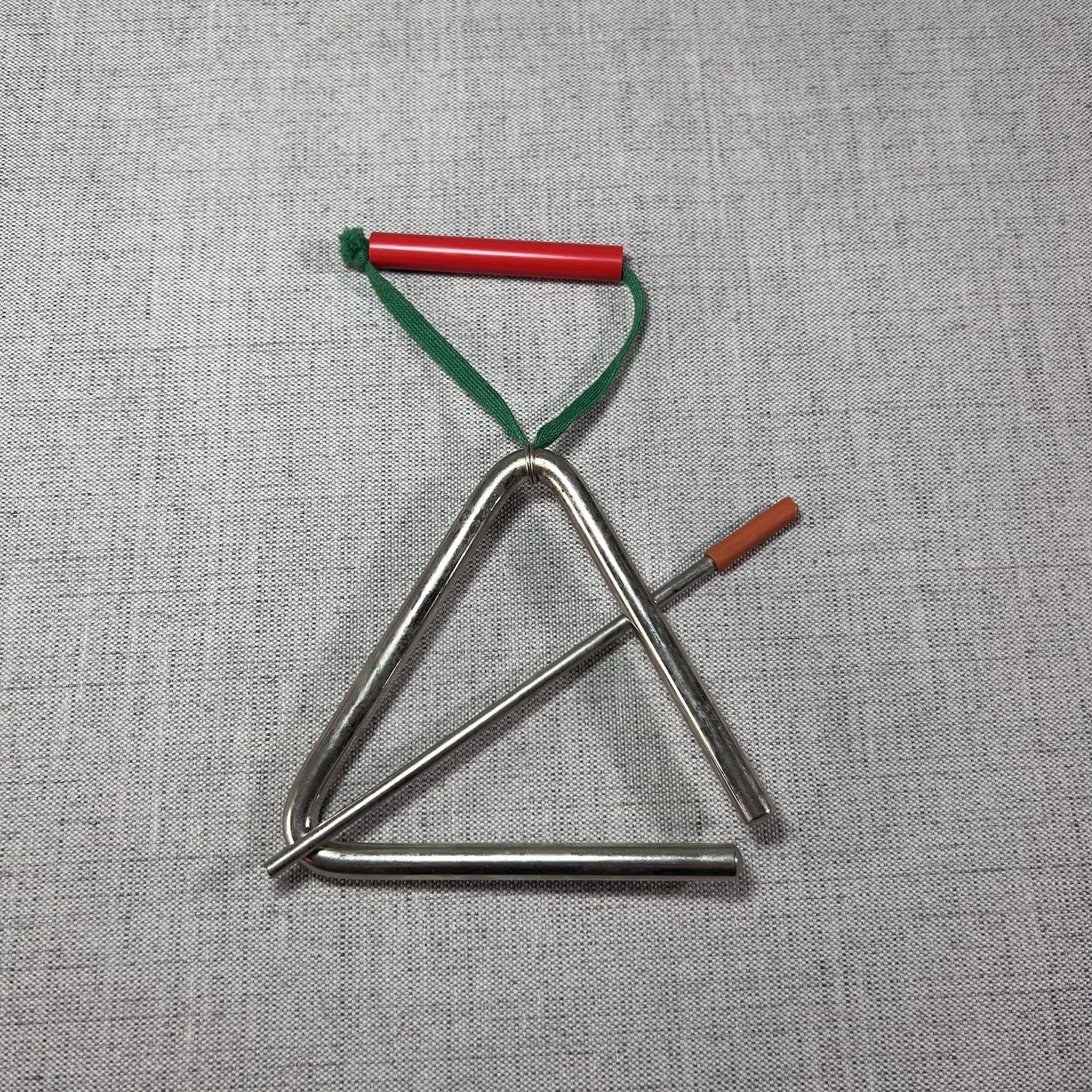 Studio 49 | 4 Inch Steel Musical Triangle Rhythm Band - Striker & Holder Sound