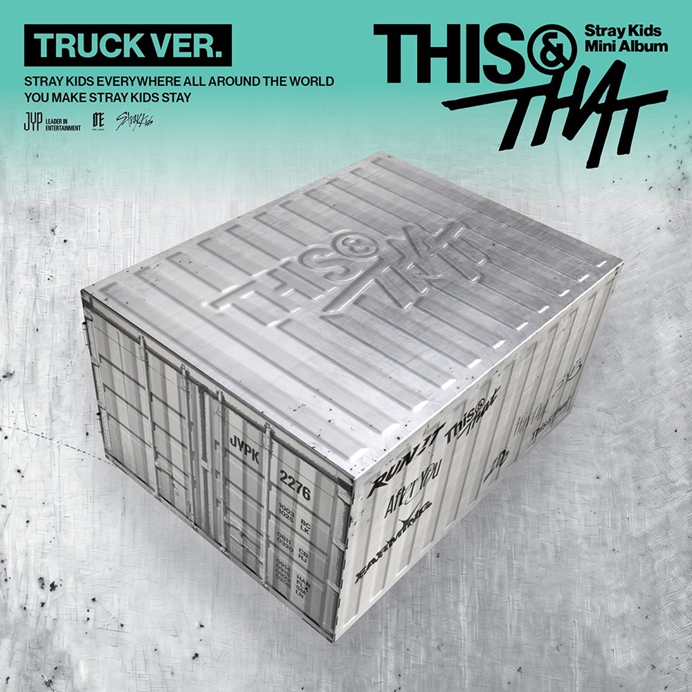 STRAY KIDS THIS&THAT Mini Album TRUCK Ver/2CD+2Keyring+Book+Photo+2Card+POB+GIFT