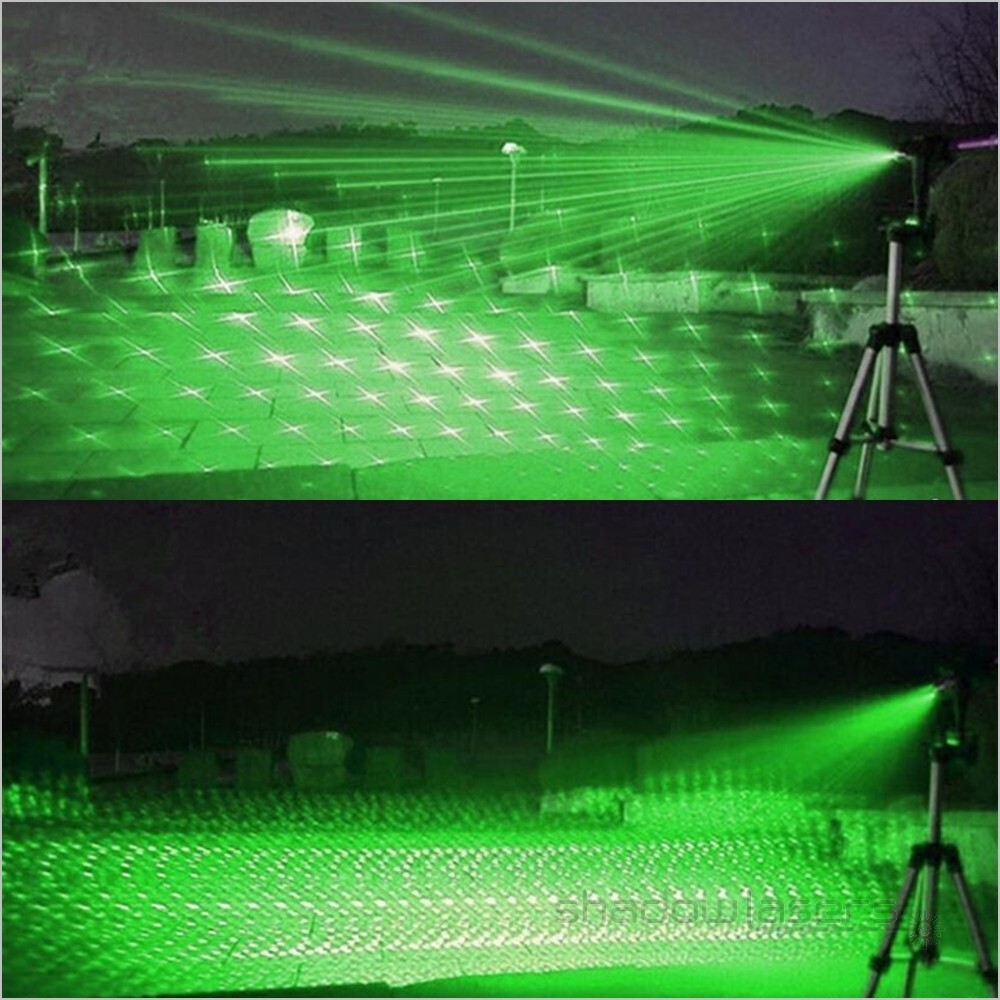 GQ1-L Adjustable Focus Green Laser Pointer Visible Laser Pen Beam US