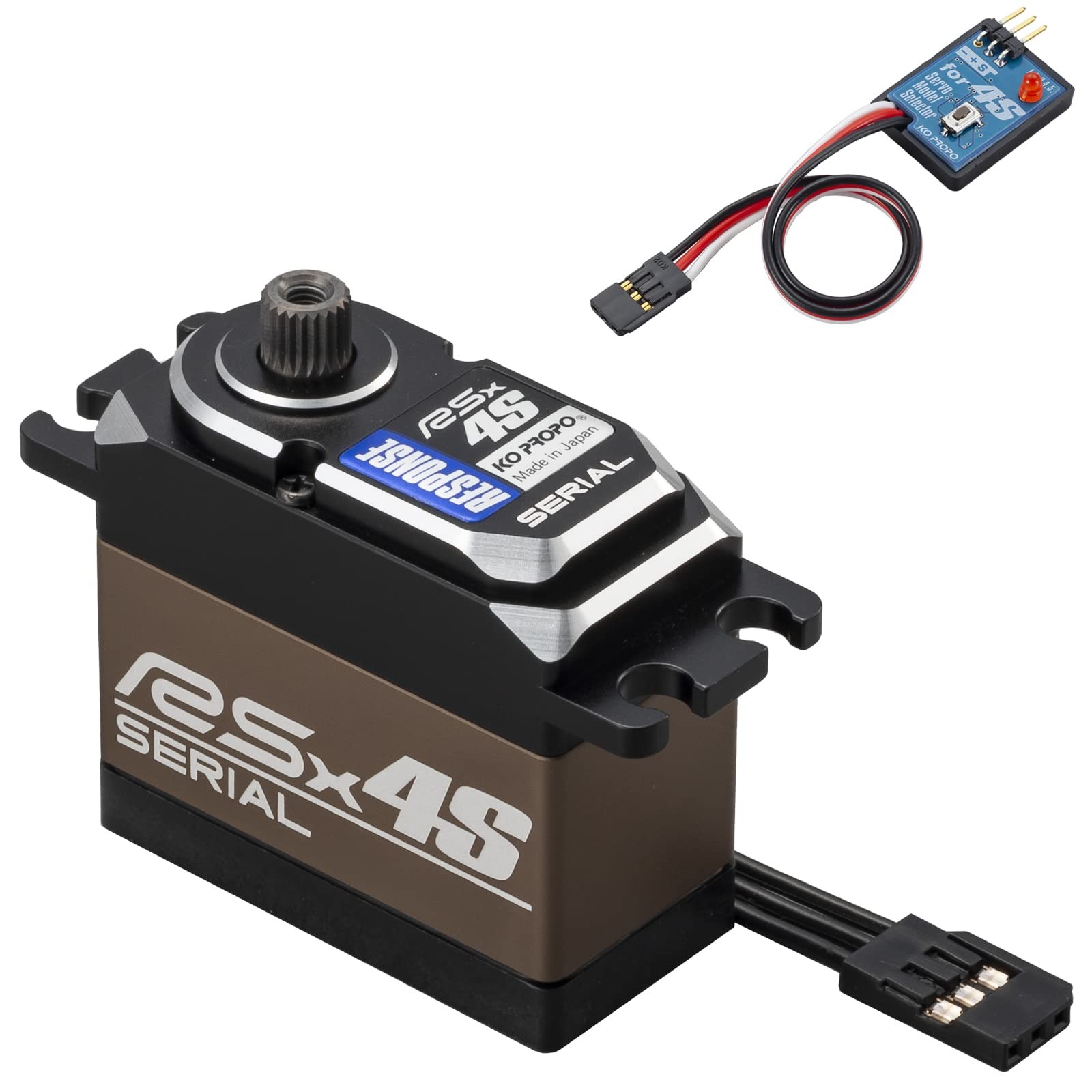 KO Propo RSx4S Response H.C Servo w/ Selector RC 30144