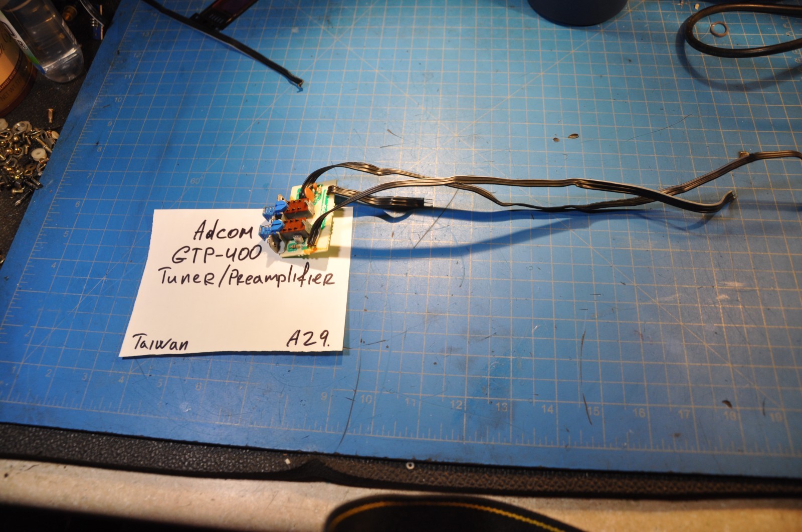 ADCOM GTP-400 Pre-Amplifier Replacement Parts Cir Board Part # X-1126A05