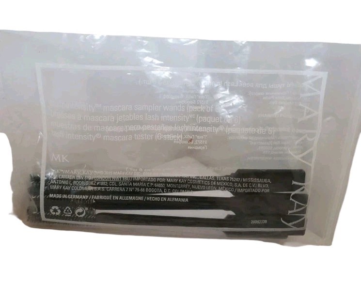 Mary Kay LASH INTENSITY MASCARA SAMPLER WANDS Pack of 6 Applicators NEW