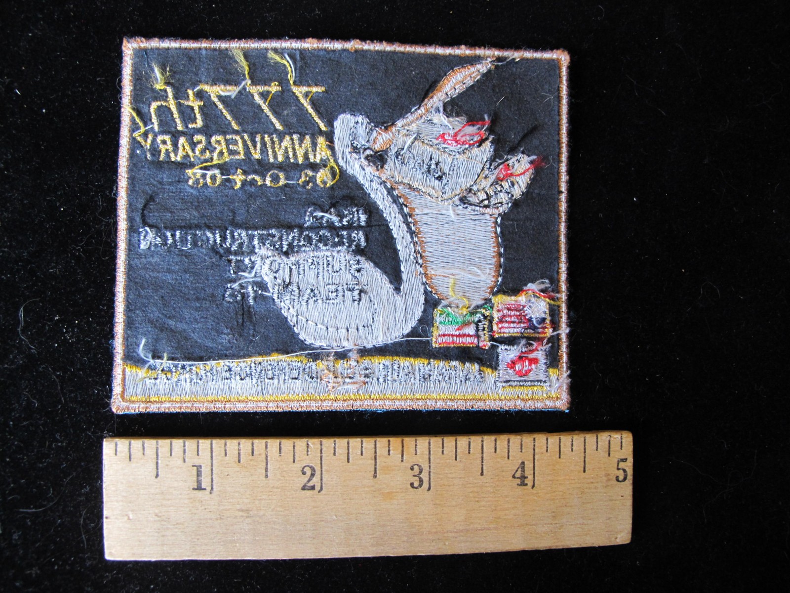 ORIGINAL U.S. ARMY MORALE PATCH: 777th IRAQ RECONSTRUCTION SUPPORT TEAM JMC 08