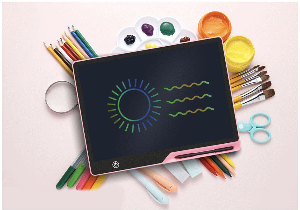 12"16" LCD Writing Tablet Electronic Drawing Notepad Doodle Board-Kids Office