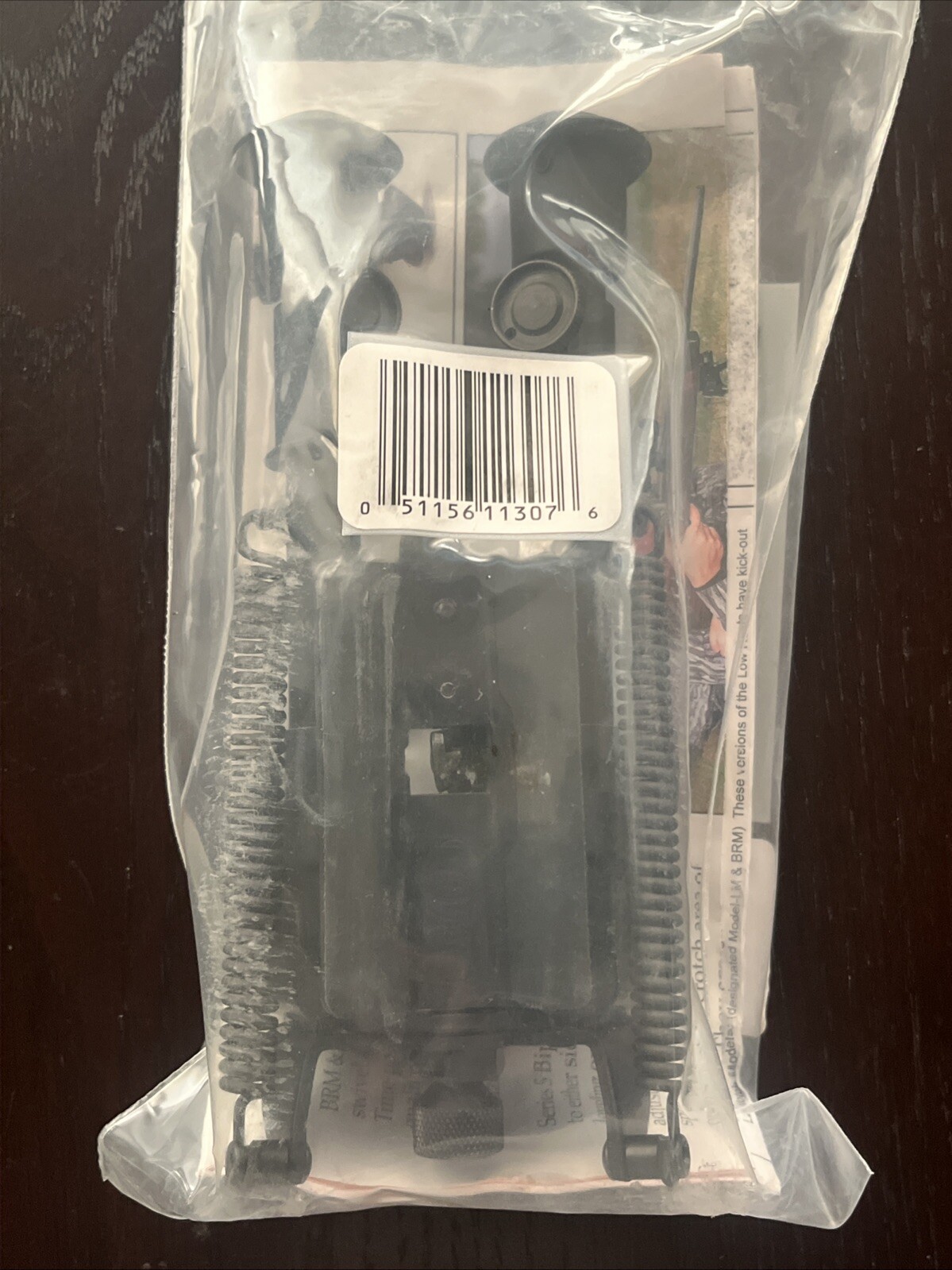 Harris Engineering S-BR Bipod Hinged Base 6-9" Black Rotating NEW Series S