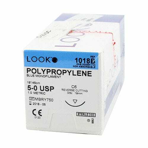 *12-Pieces* Look Polypropylene Blue Monofilament 18" C6 Reverse Cutting 1018B
