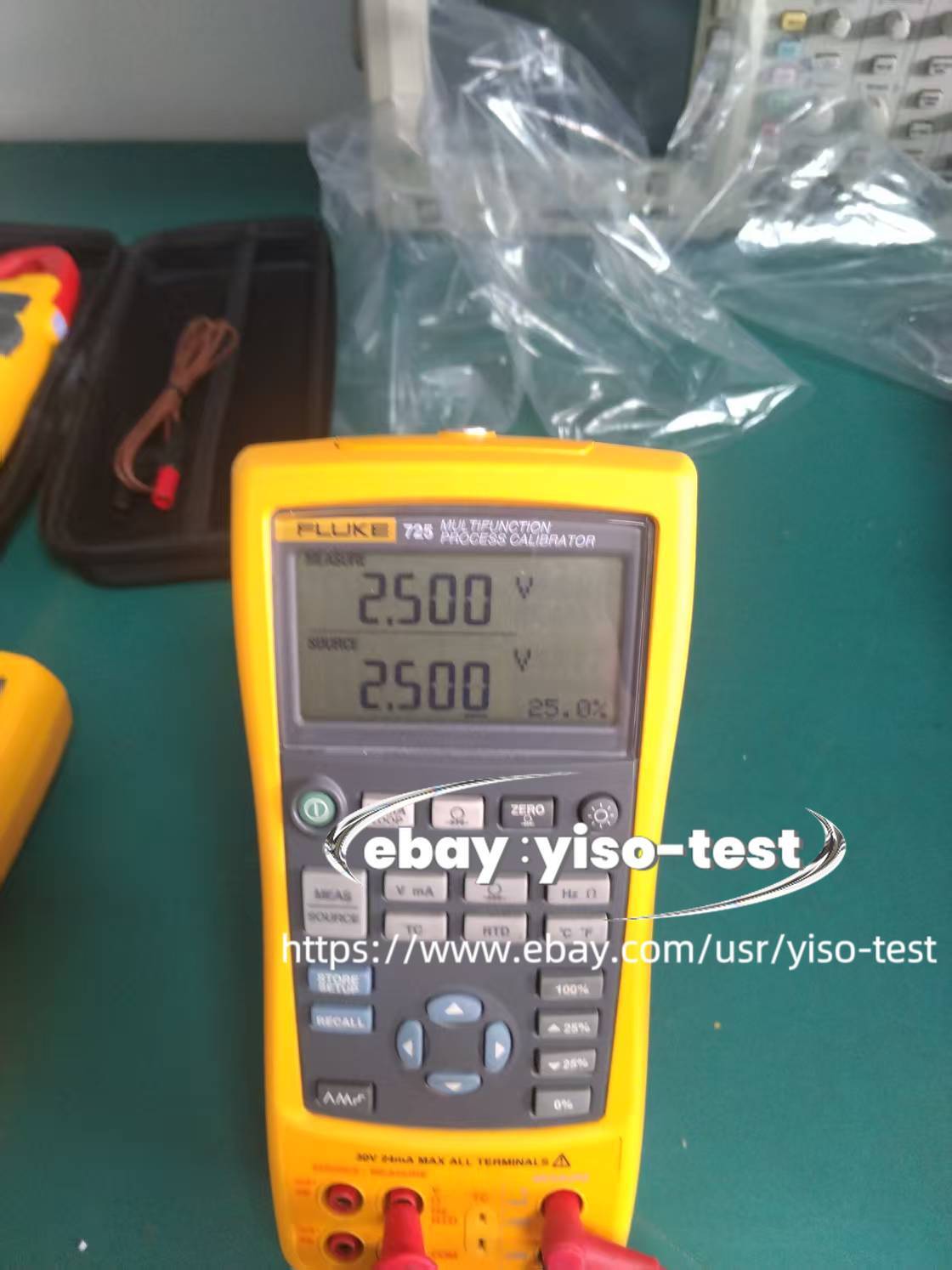 1PCS Fluke 725 Multifunction Process Calibrator /Good function ##