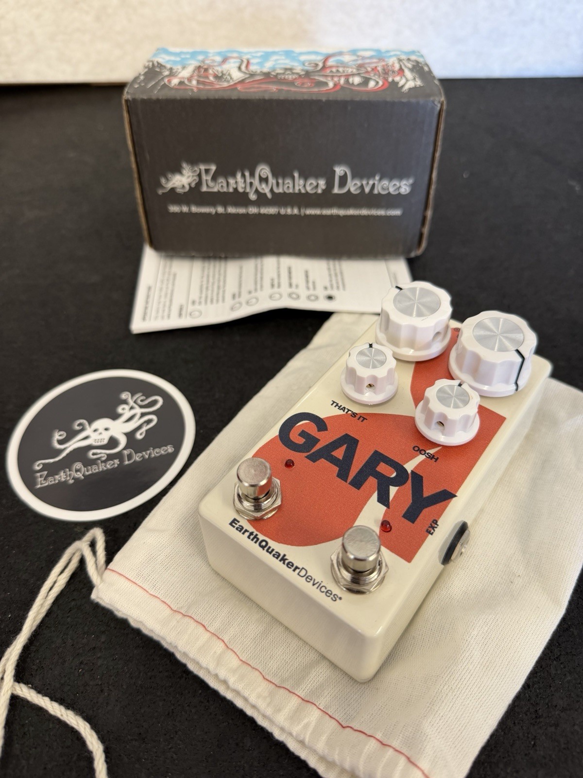 Earthquaker Devices Gary Automatic Pulse Width Modulation Fuzz and Dynamic