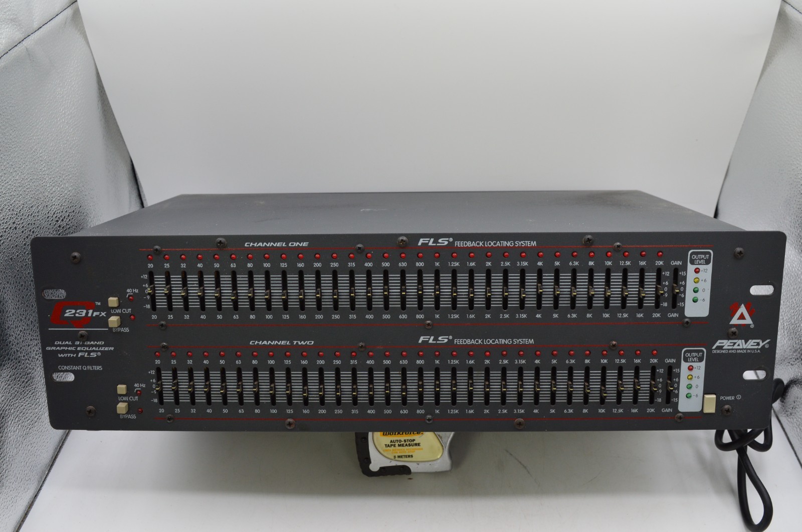 Peavey Q231FX Dual 31-Band Graphic Equalizer 8867