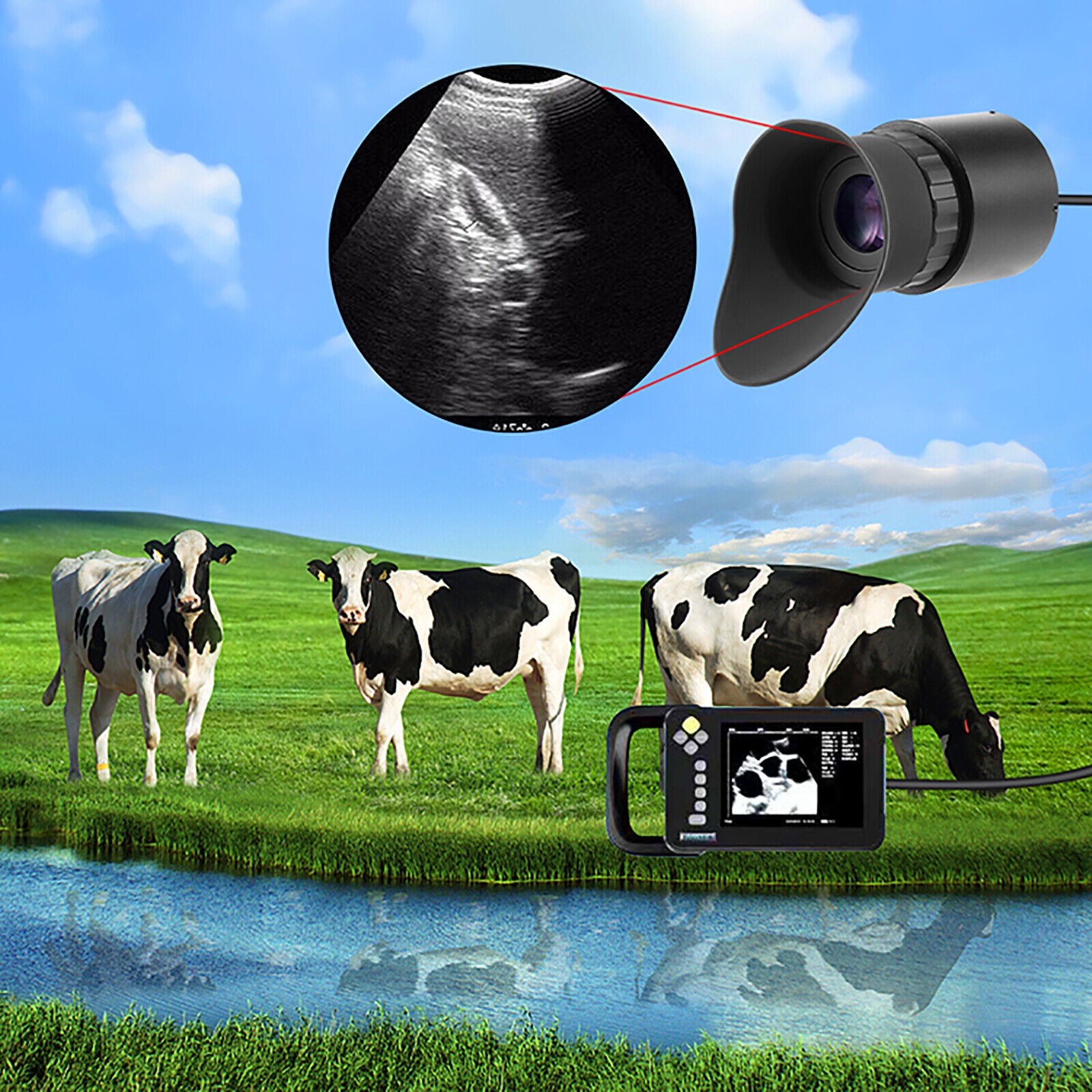 V760C-3 Wearing Large HD Screens Portable Display Head Mounted Display Module