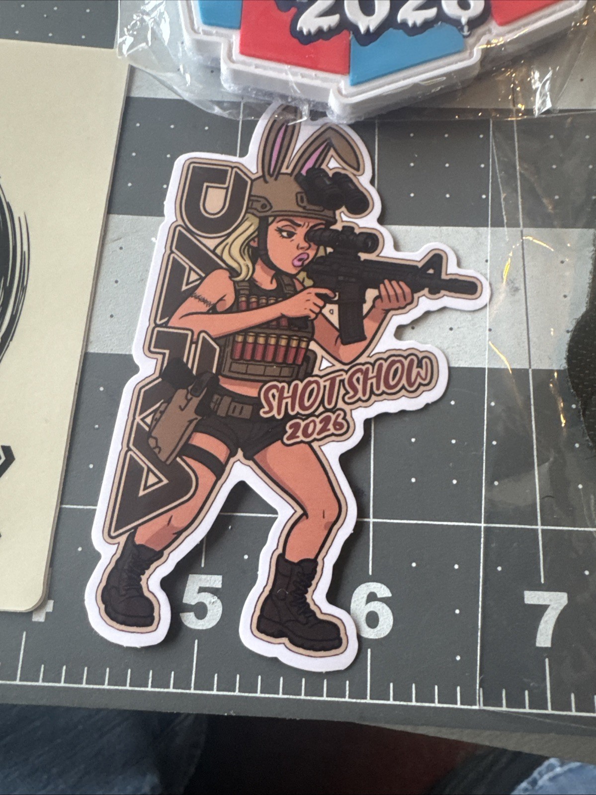 2026 Shot Show Patch ICE Patch Lot Tactical Patch & Sticker Lot Benchmade