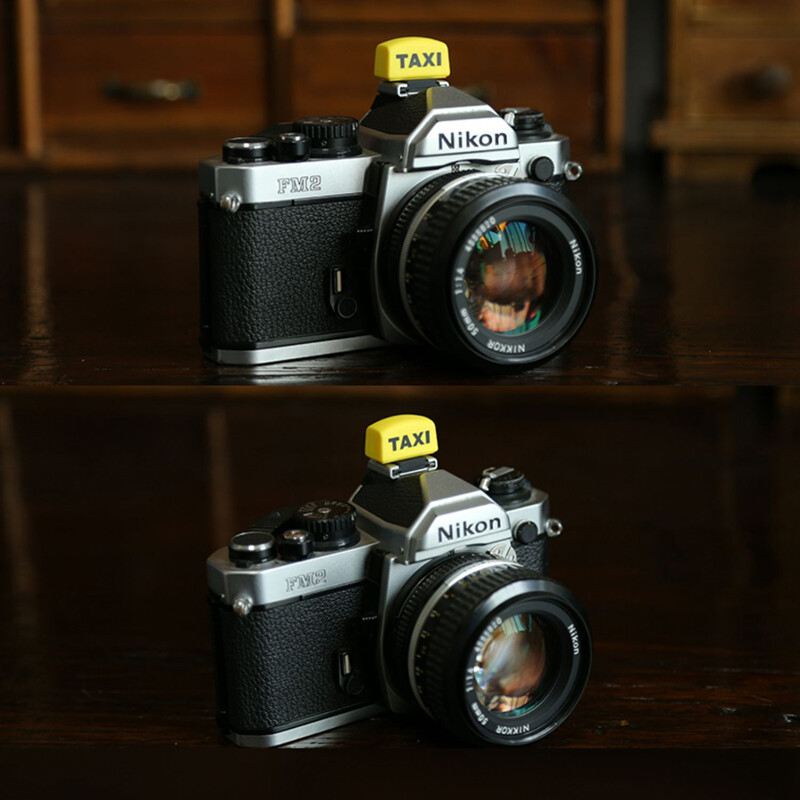 Camera Hot Shoe Cover Cap Taxi For Leica Fuji XT30 XT5 Nikon Sony Canon Pentax