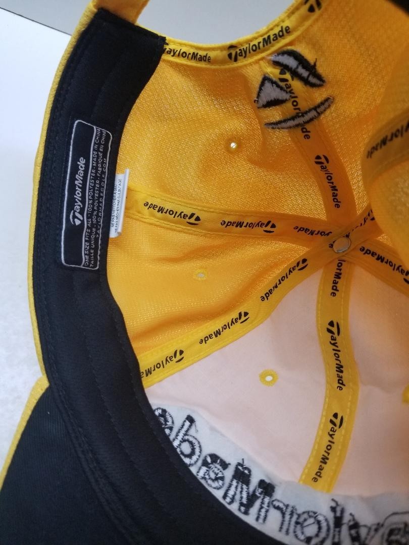 TaylorMade Golf R1 RBZ Lethal Golf Hat Yellow One size Cap Hat - MINT