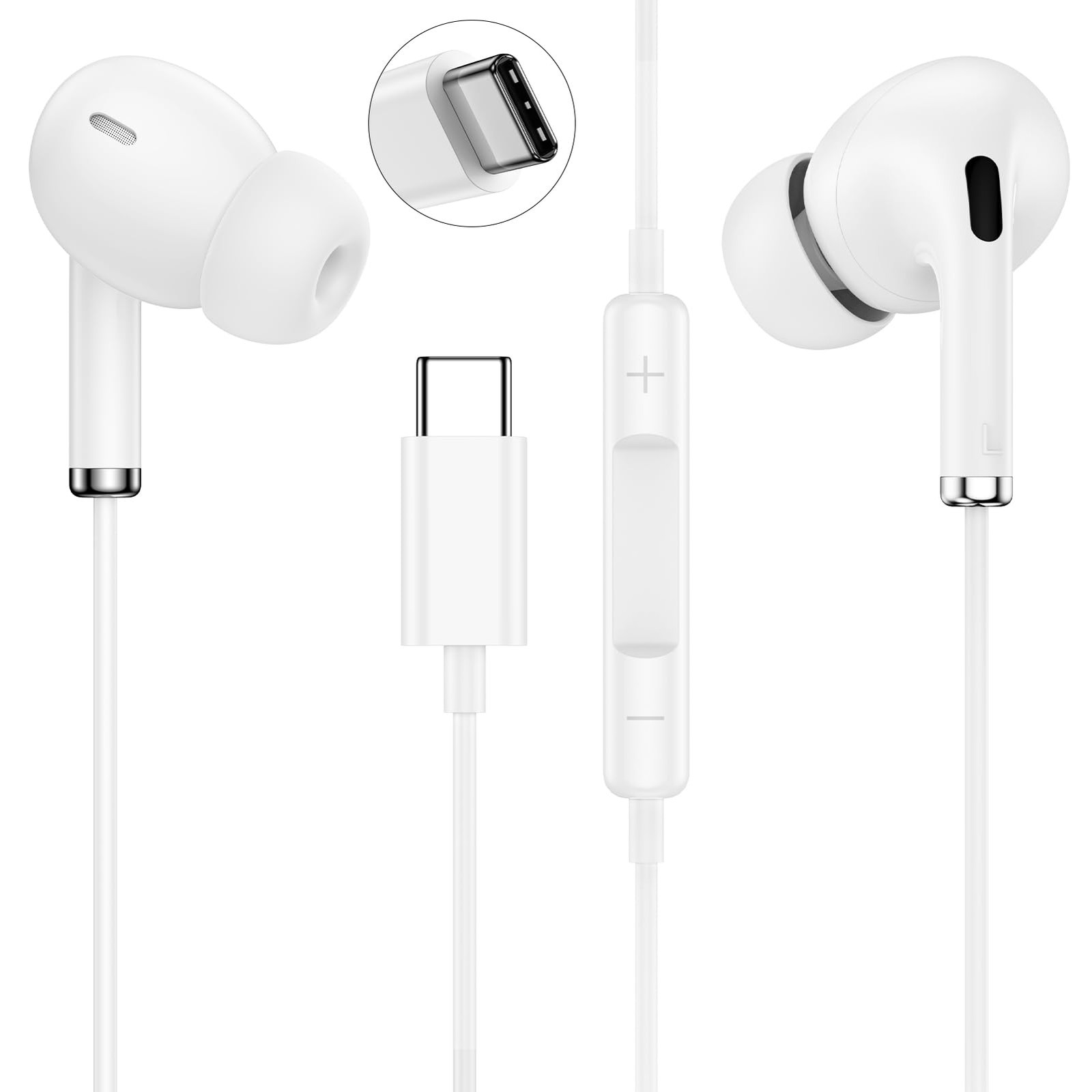 for iPhone Earbuds Wired USB Headphone for iPhone 17e/17/17 /17Pro Max