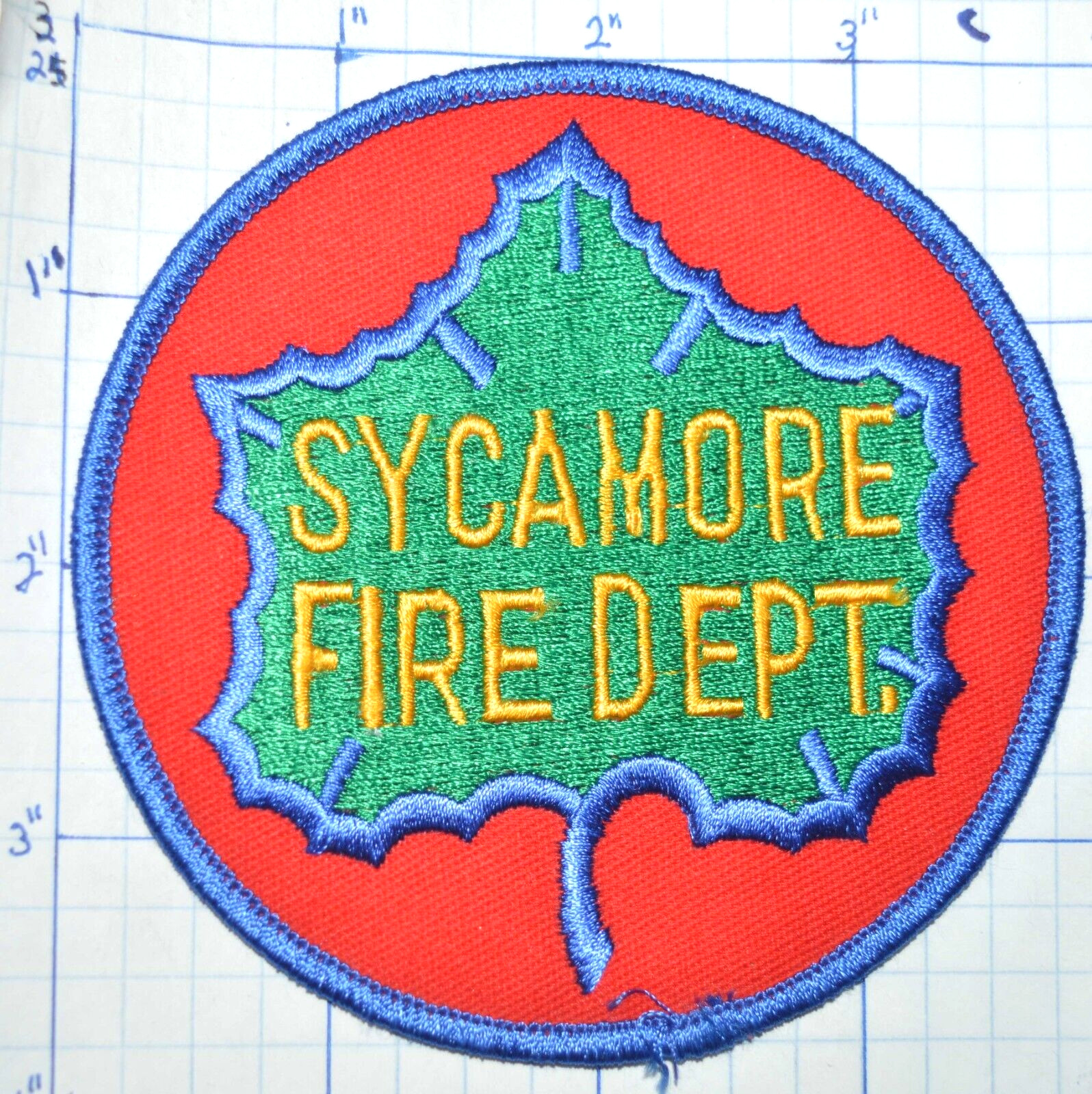 ILLINOIS, SYCAMORE FIRE DEPT PATCH