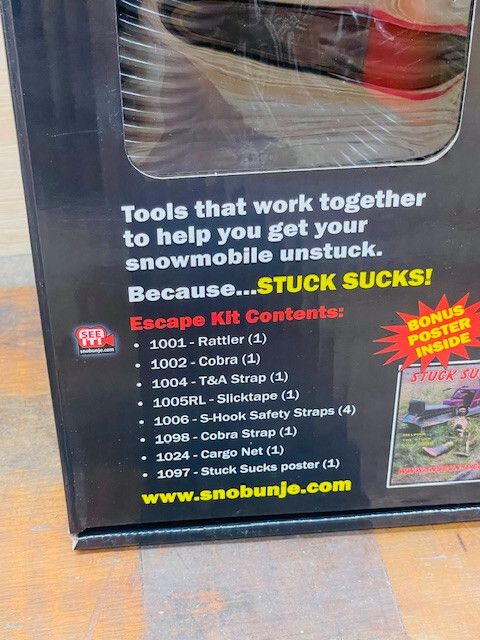 Snobunje Snowmobile Escape Kit (1011) Extraction Tools - NEW