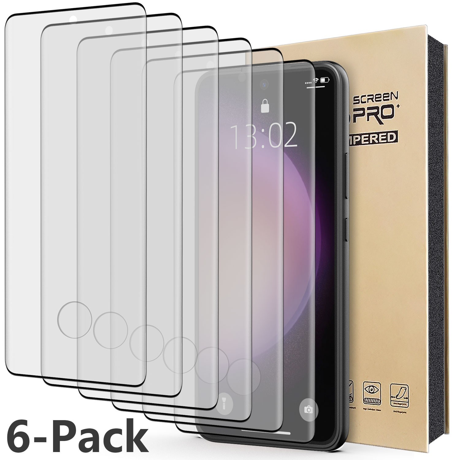 2/4/6 For Samsung Galaxy S23+ Plus Screen Protector Tempered Glass Anti Scratch