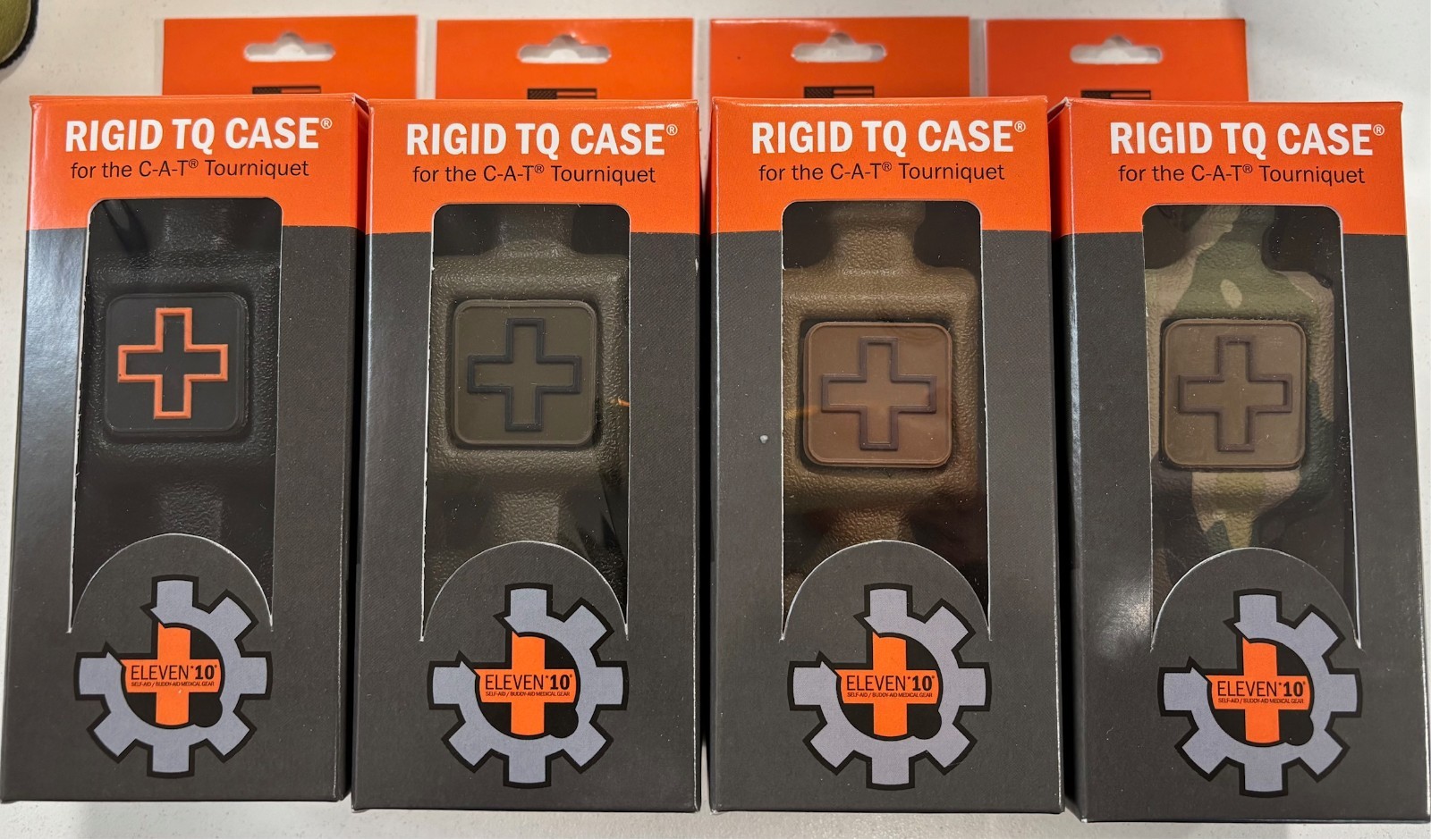 Eleven 10 RIGID TQ Case for NAR CAT  Molle Multiple Colors