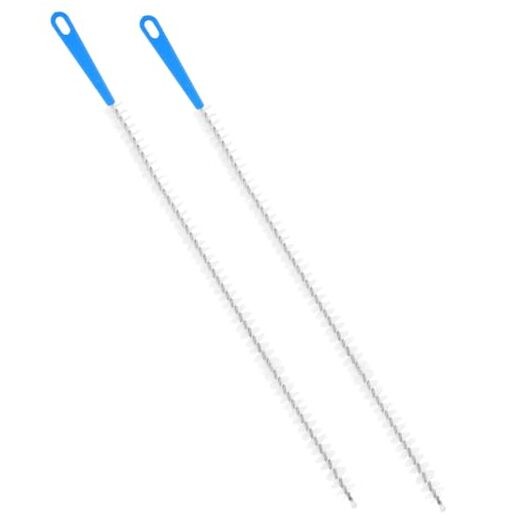 2 Pack Flexible Drain Cleaning Brush, 23.6inch Long Drain Clog Remover Tool