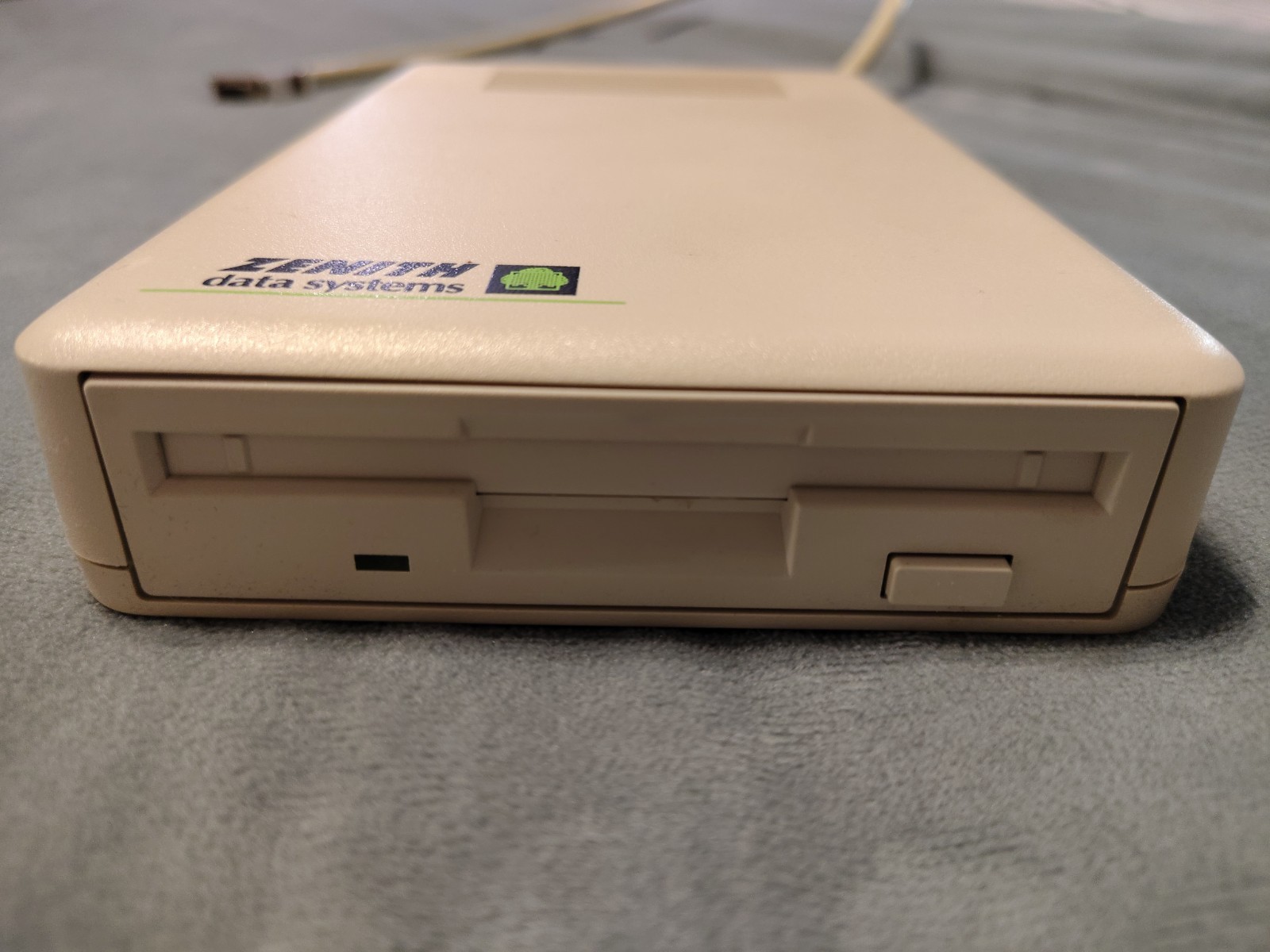 Vintage Zenith Data Systems ZA-1-4 External 3.5" Floppy Disk Drive
