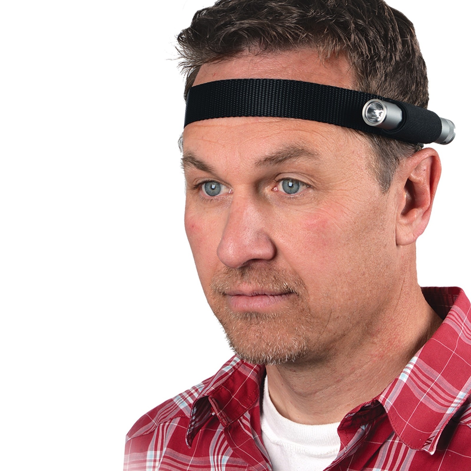 Nite Ize Headband Flashlight Holder - Black (4-Pack)