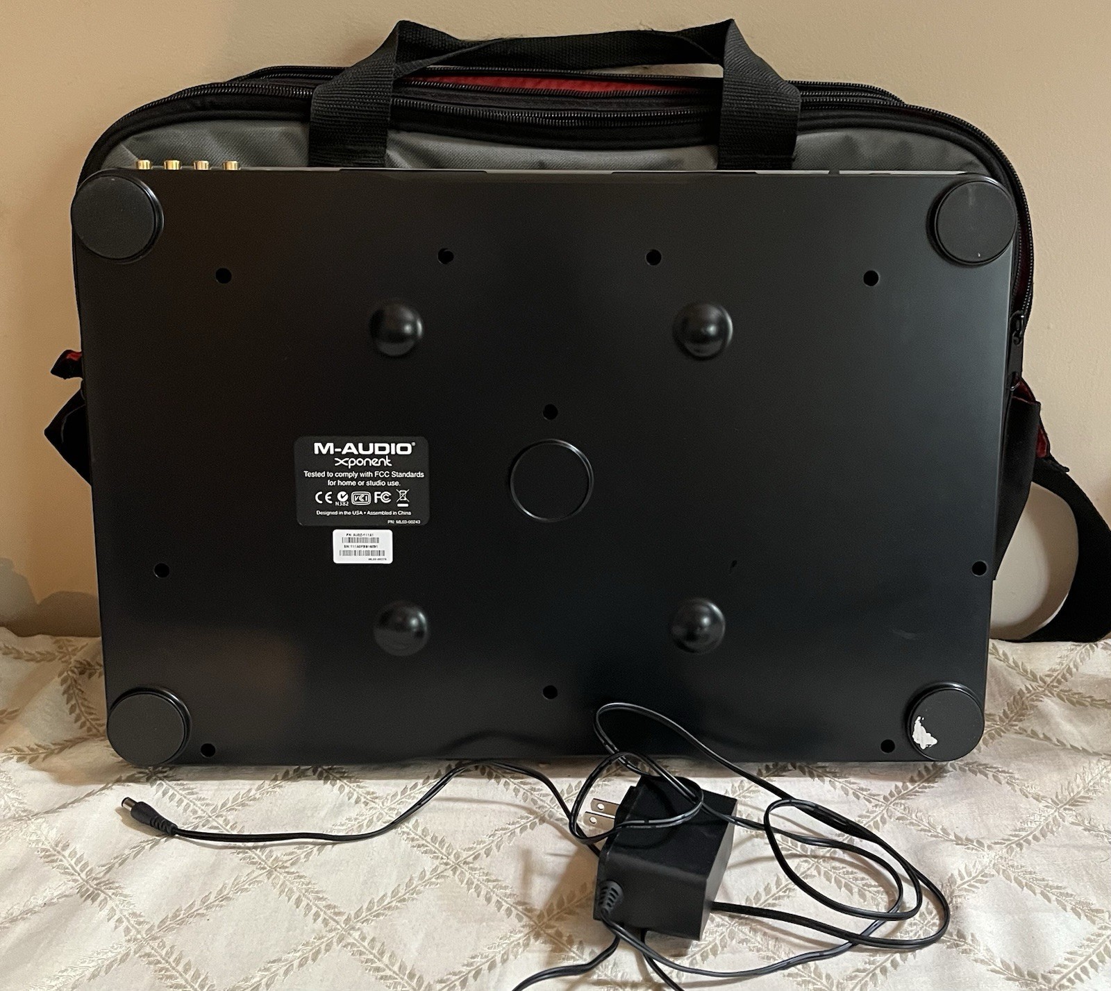 M-Audio Torq Xponent DJ 2-Channel Mixer Controller w/ Travel Case CD & Adapter