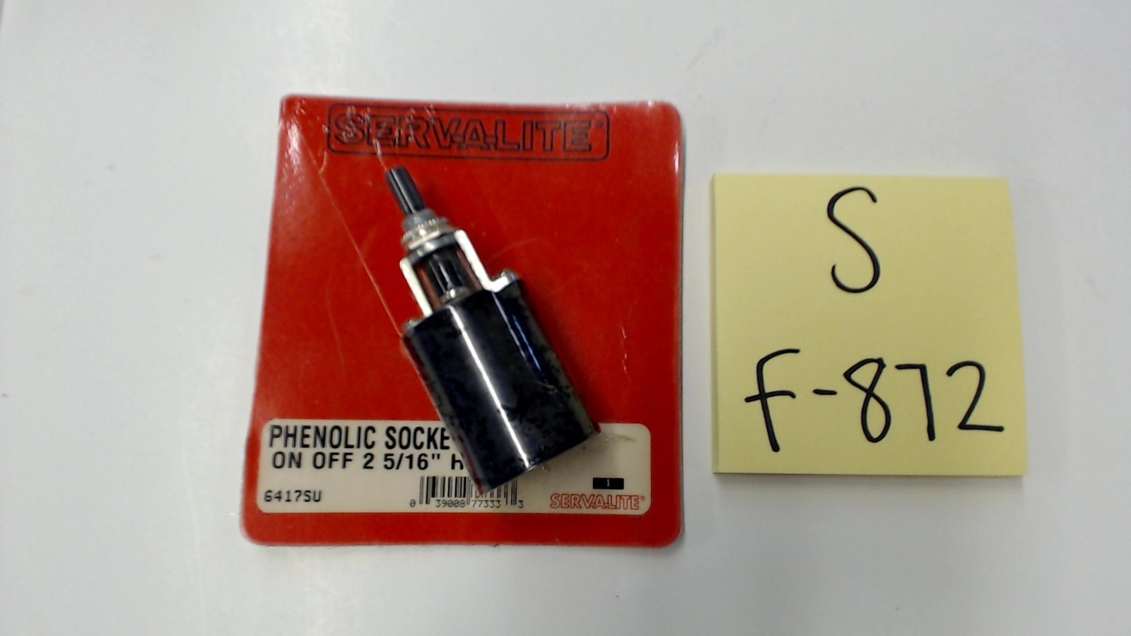 Phenolic Socket On-Off 2 5/16" High