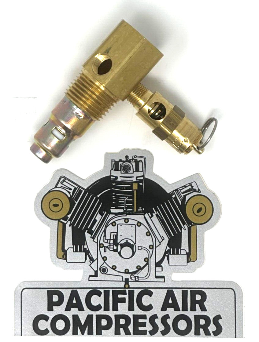 CV4X4TA-A175 ROLAIR IN TANK CHECK VALVE 1/2" FPT X 1/2" MPT WITH SAFETY VALVE