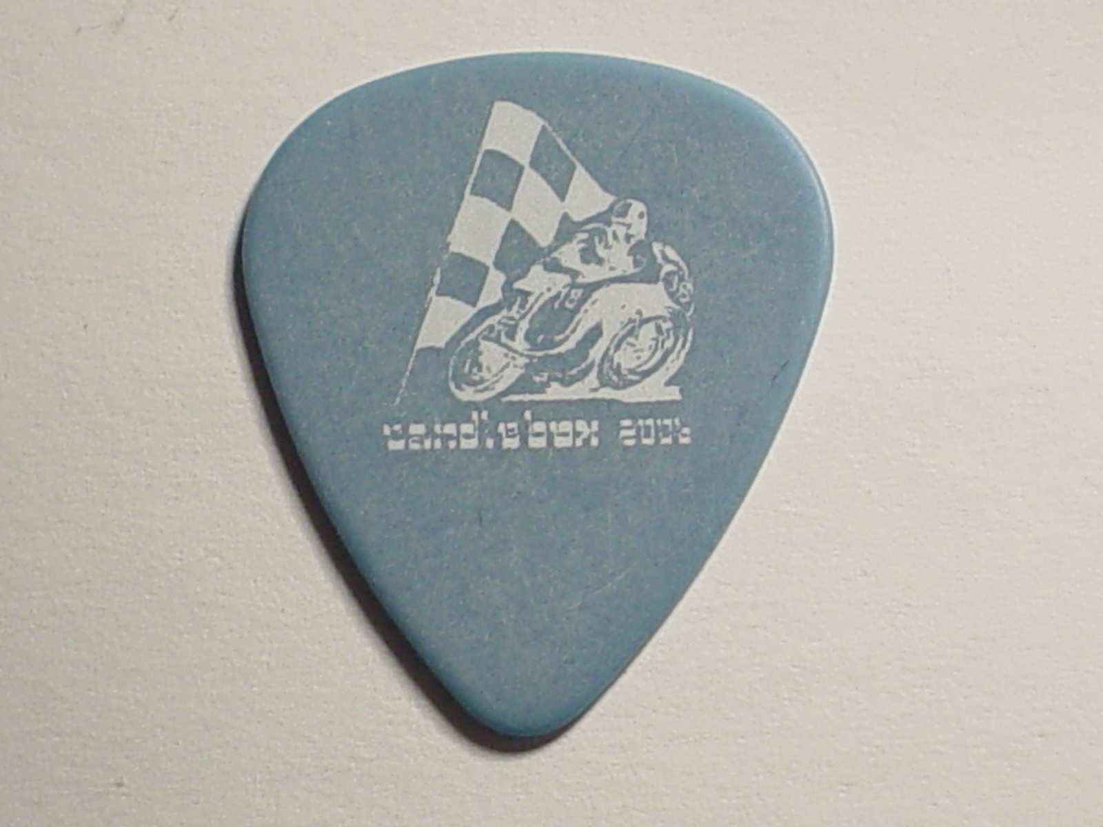 CANDLEBOX Motor Bike Flag 2006 Concert Tour RaRe GUITAR PICK Far Behing You Band