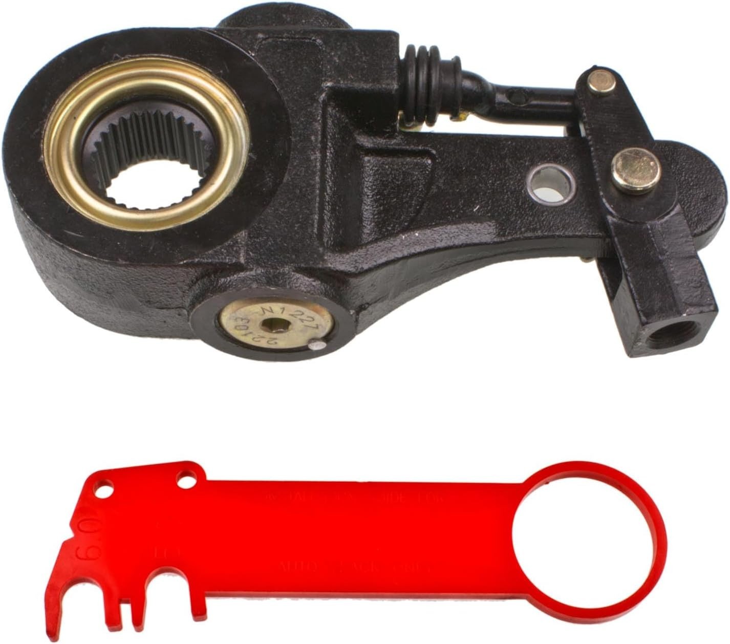 AUTOMATIC AUTO SLACK ADJUSTER - 1.5" 28 SPLINE - 5", 6" OFFSET - 5/8" CLEVIS