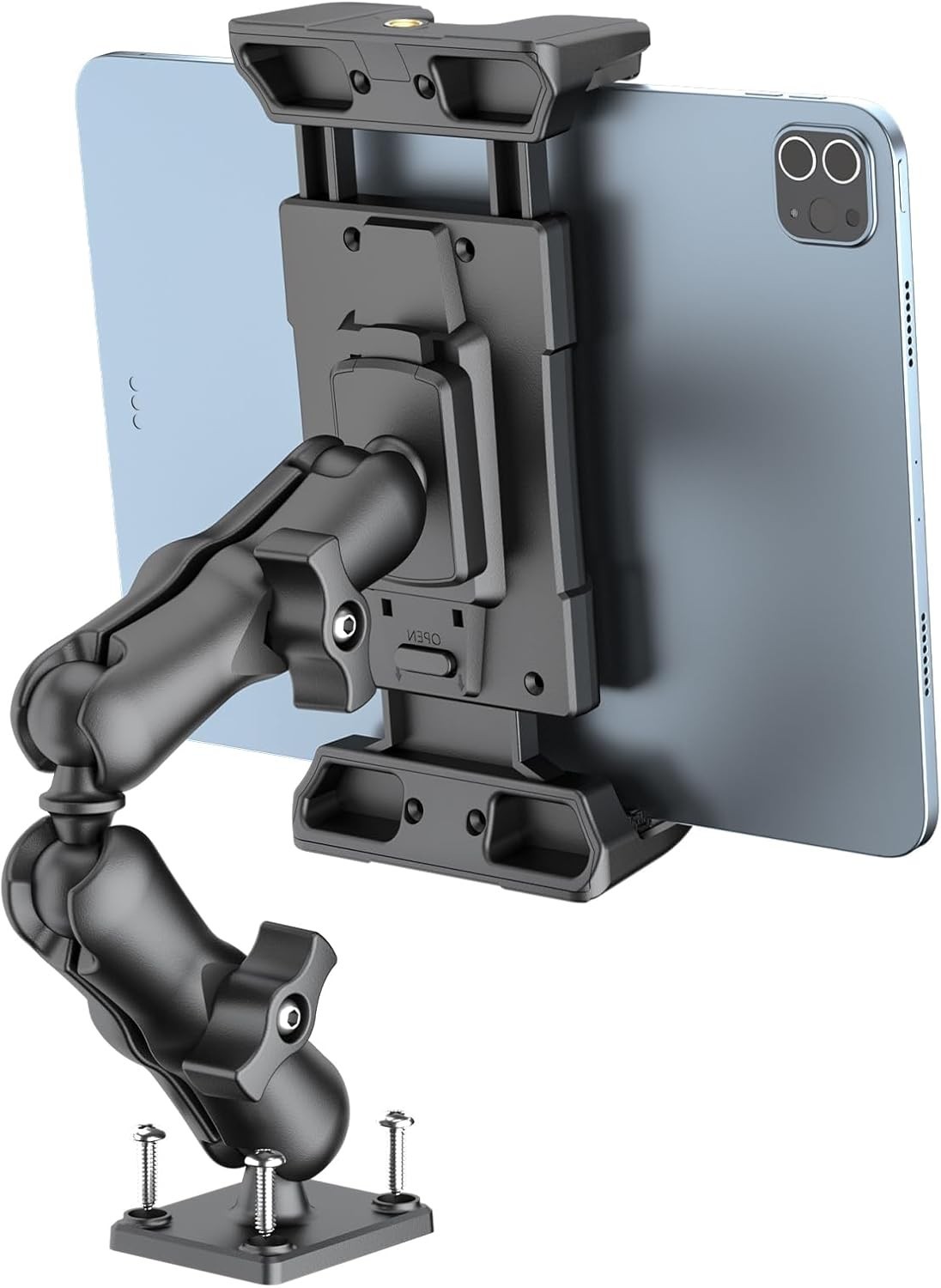 tablet holder for truck heavy duty drill base tablet car mount for ipad mini
