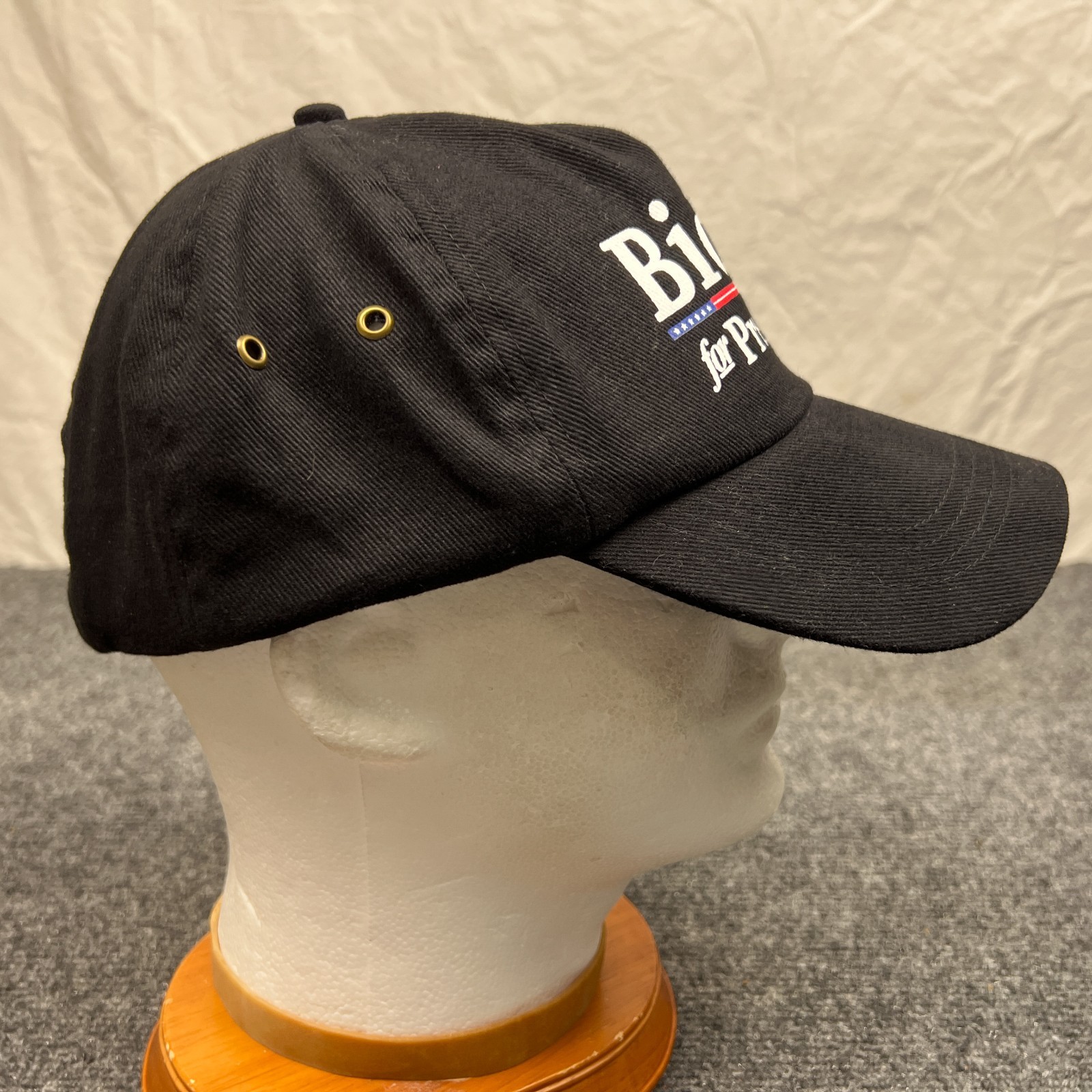 NEW Cobra Joe Biden For President 2024 Cap Adult Adjustable Black Spell Out Hat