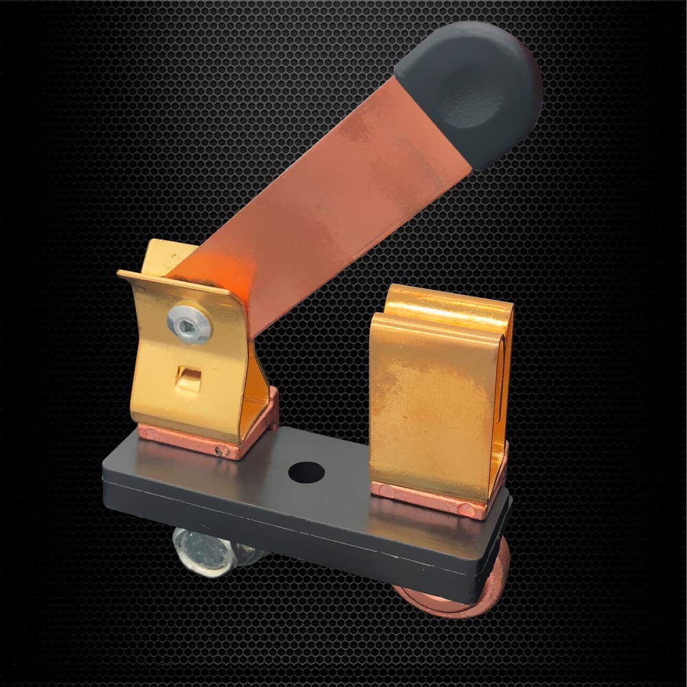 Ampper Side Post Battery Disconnect Switch 12V 24V, Post, Knife Blade
