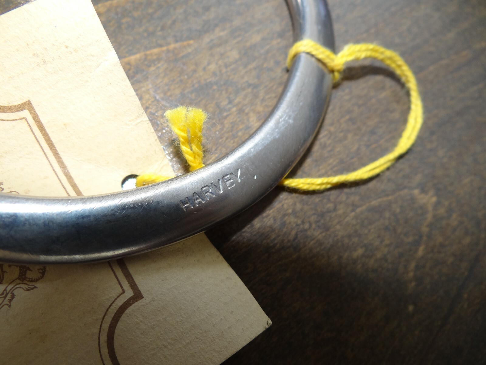 4 1/2" Stainless Steel Eggbutt Snaffle bit Matthew Harvey & Co Ltd