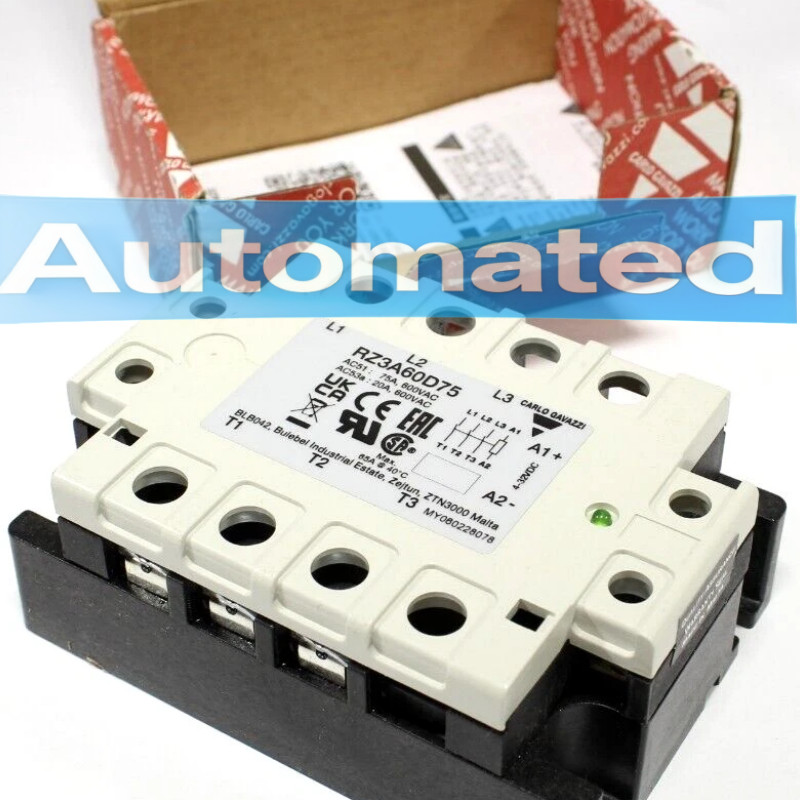 RZ3A60D75 1PCS NEW Carlo Gavazzi Solid state relay RZ3A60D75