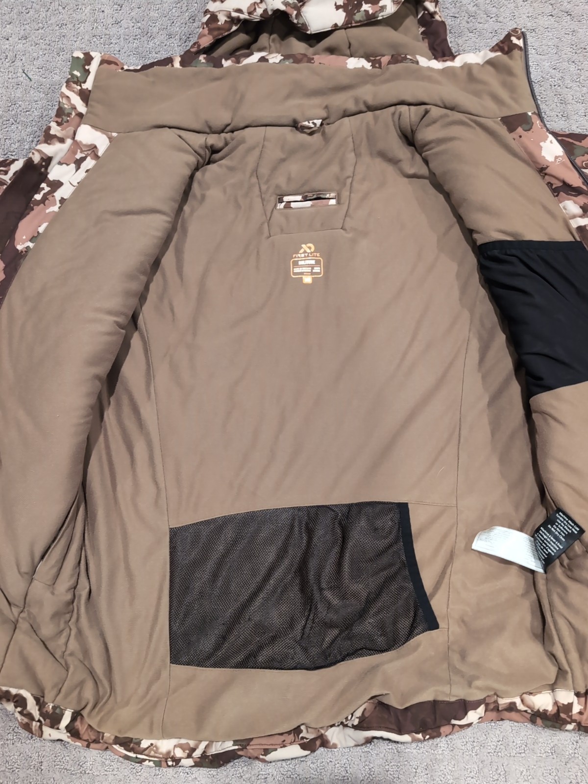 First Lite Solitude Jacket Fusion Medium Excellent! Free Shipping!!