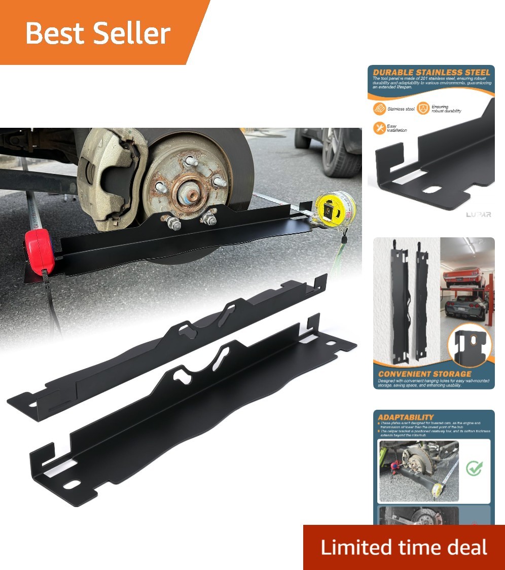 Universal Heavy Duty Toe Alignment Tool Plate - Accurate Measurements Guaranteed