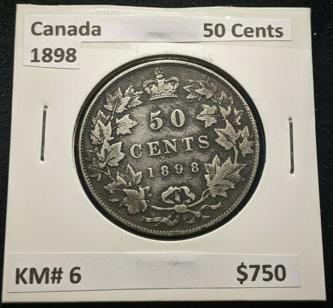 Canada 1898 50 Cents KM# 6 #179