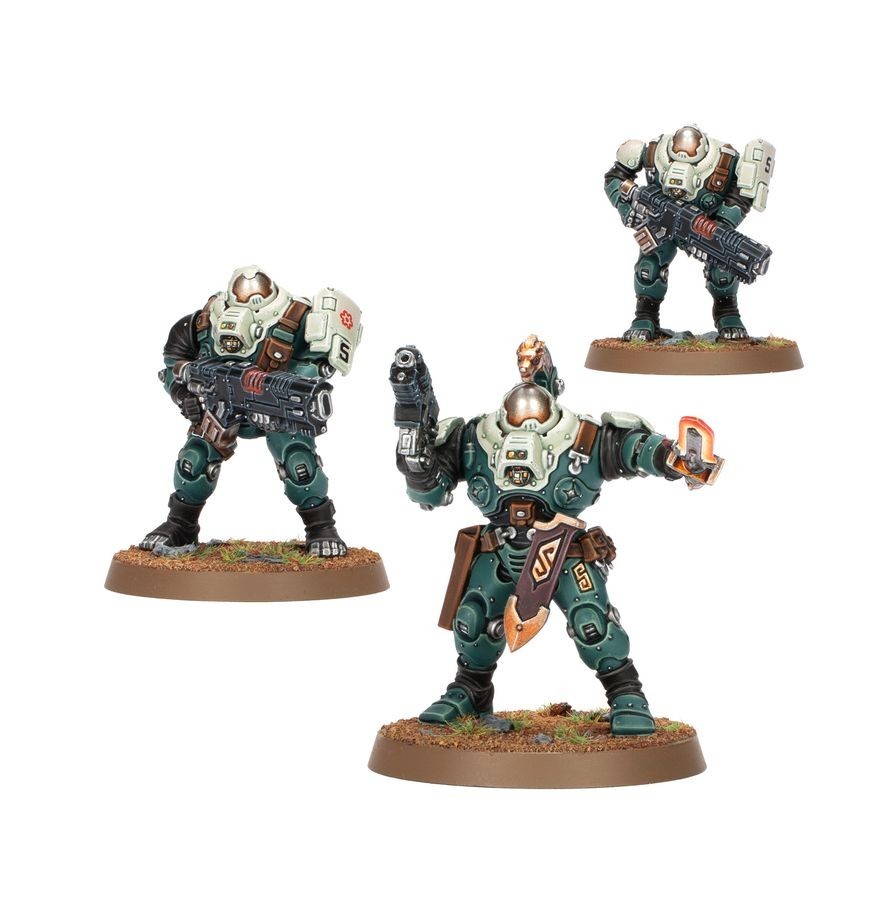 3x Ironkin Steeljacks - Leagues of Votann - New on Sprue - US Import Tax Paid*