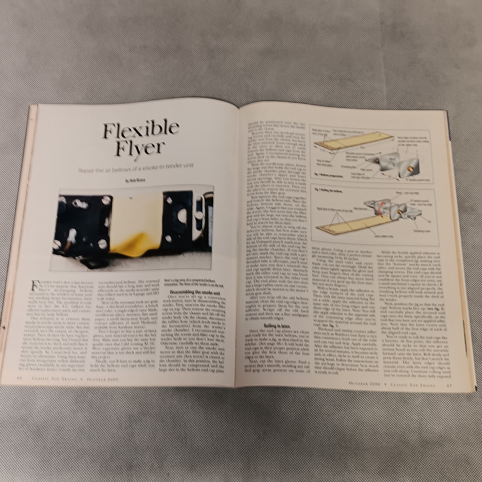 Classic Toy Trains Magazine October 2000