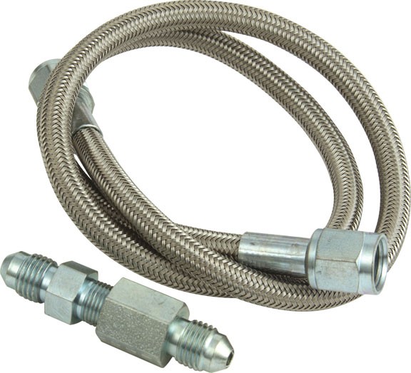 QuickCar Gauge Line Kit 60in 1/8 NPT Male Ends 61-71060
