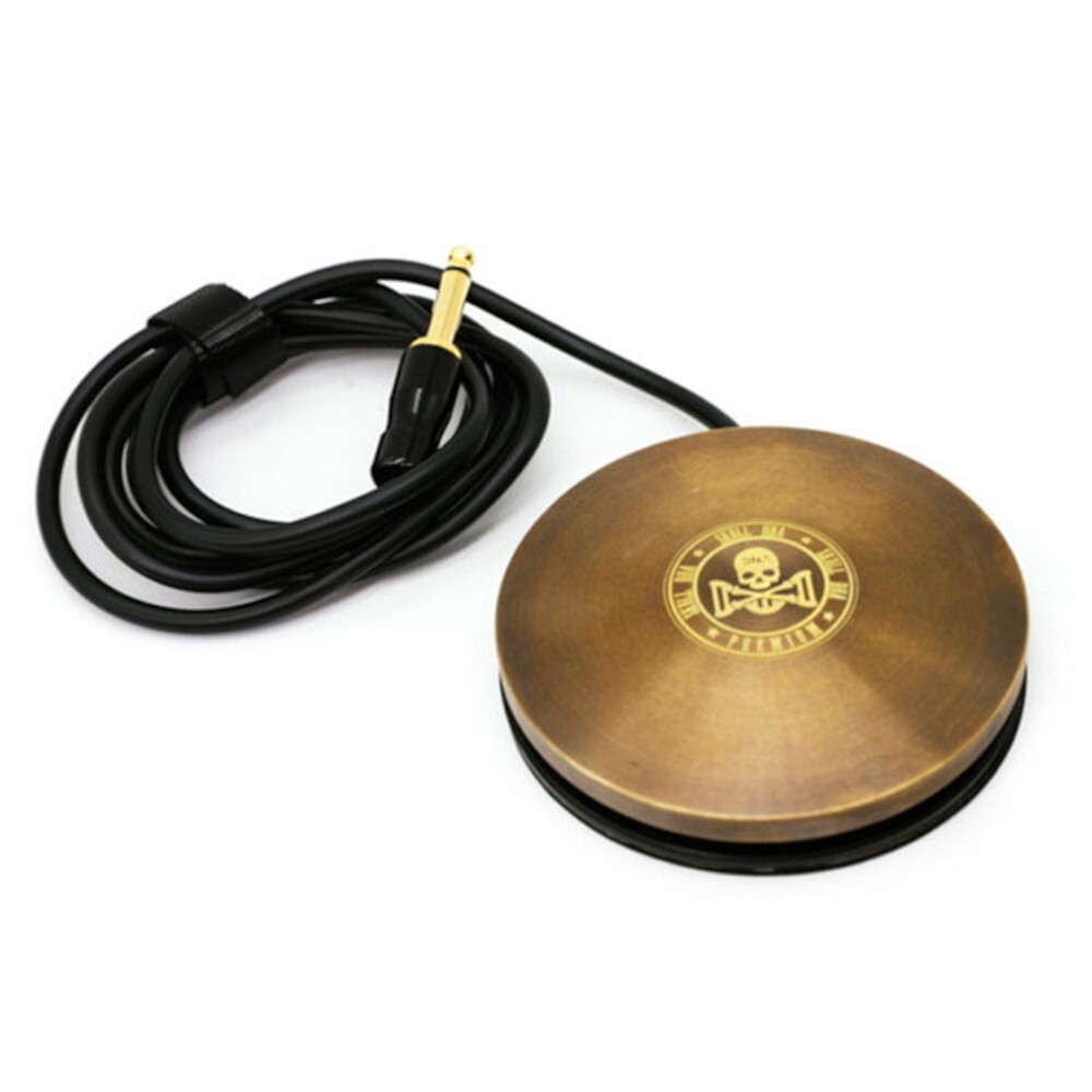 The All Natural Easy Switch Tattoo Foot Switch Pedal 360 Degree Solid Brass