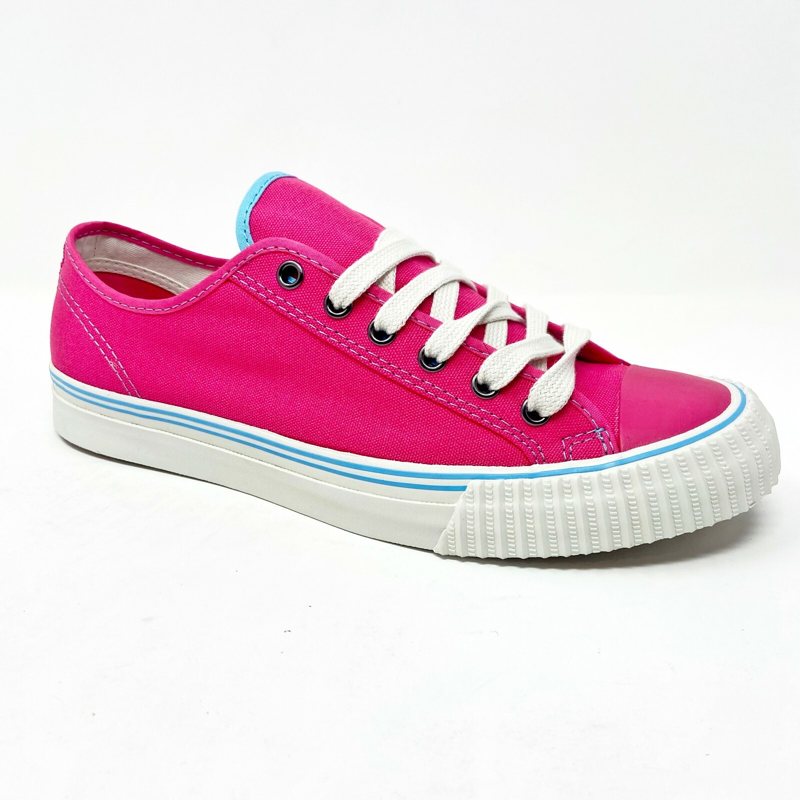 PF Flyers Center Lo Raspberry Pink White Womens Retro Shoe Sneakers PM11CL2C