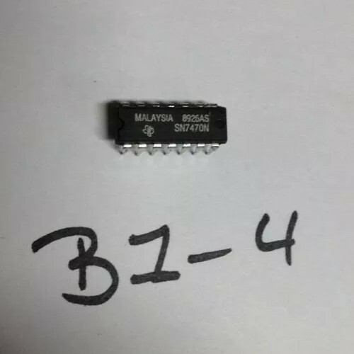New Texas Instrument IC Chip SN7470N (lot Of 10) No Box Warranty Fast Shipping