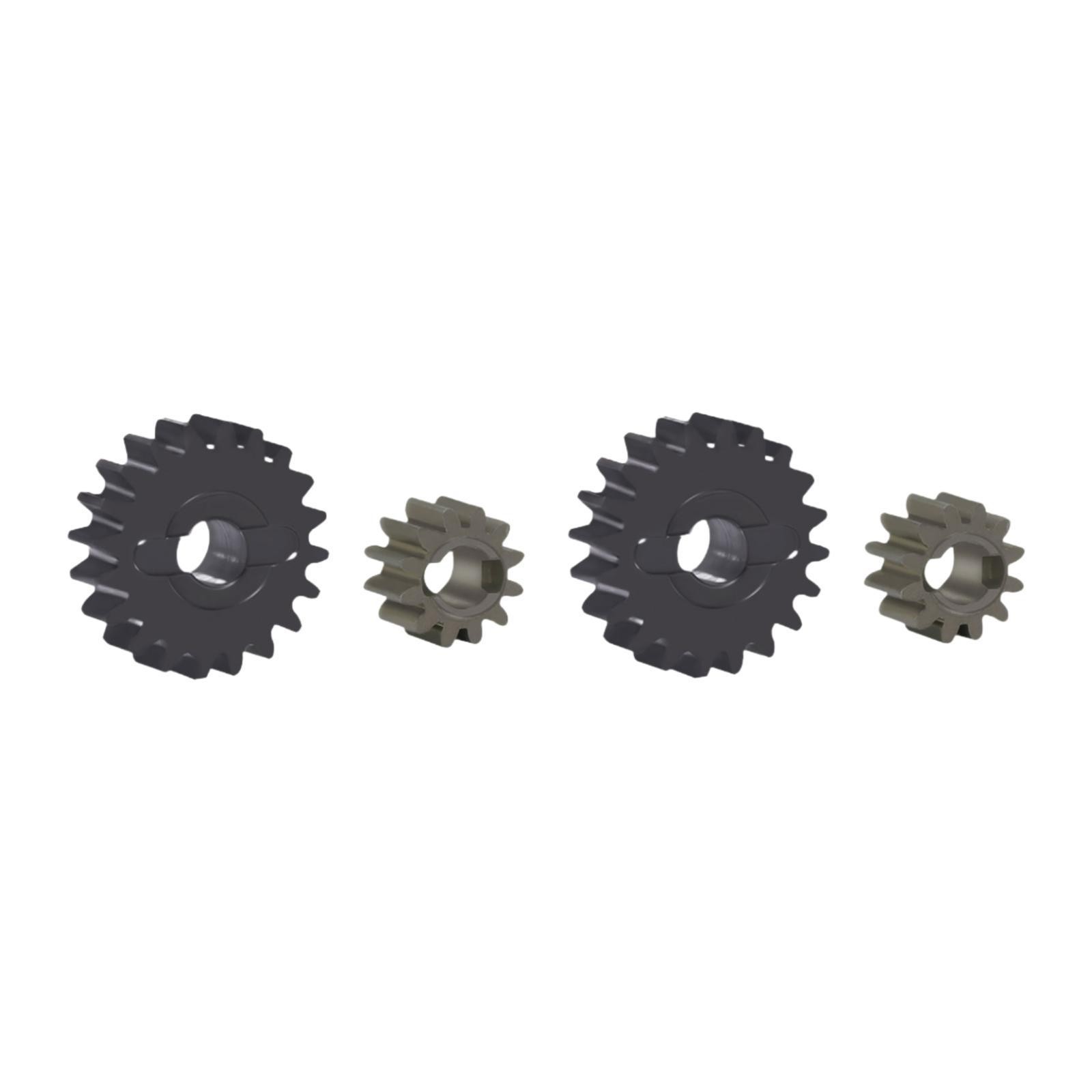 RC Front Rear Axle Gear Set DIY Accs Replacements Parts for Fcx18 Fcx24 Car