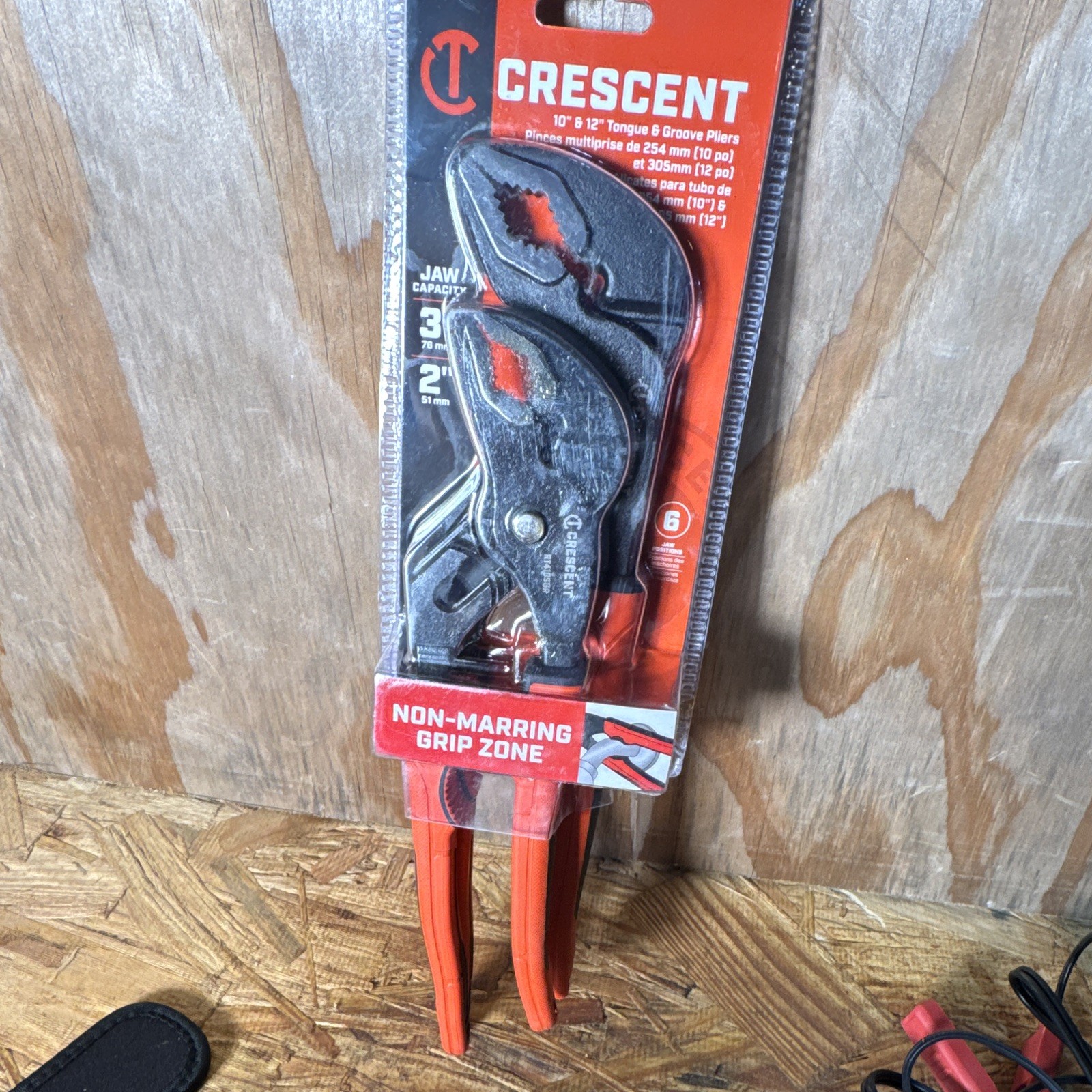 Crescent Tongue & Groove Groove Joint Pliers Set, 10"/12", Non-Marring